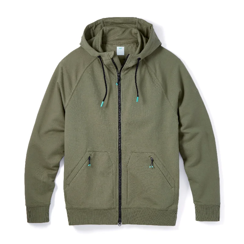 ACTive Knit Hoodie in Fatigue