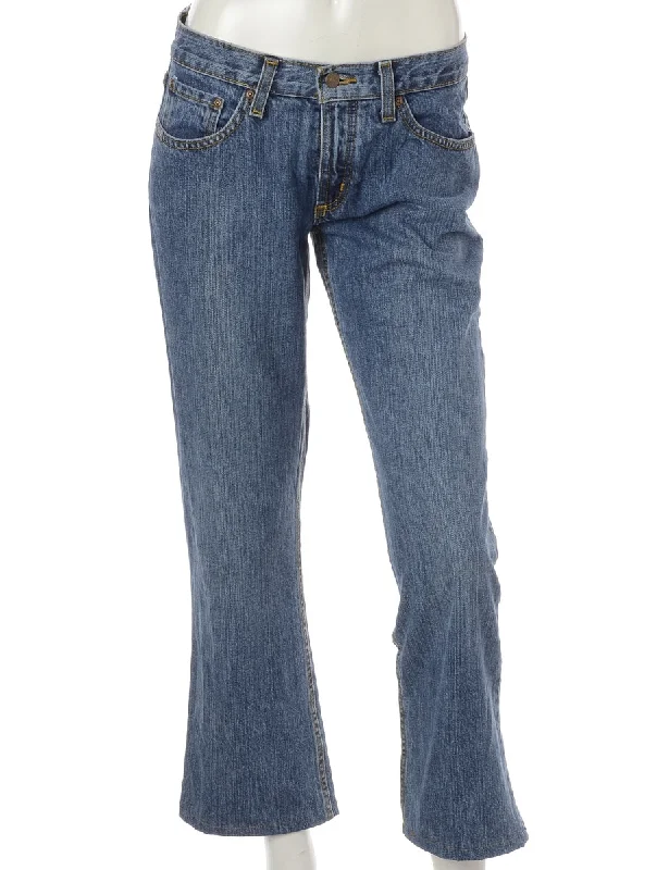 Reworked Ankle Graze Bootcut Jeans - W32