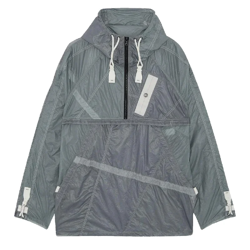 Raeburn Ræmade Canopy Smock Grey