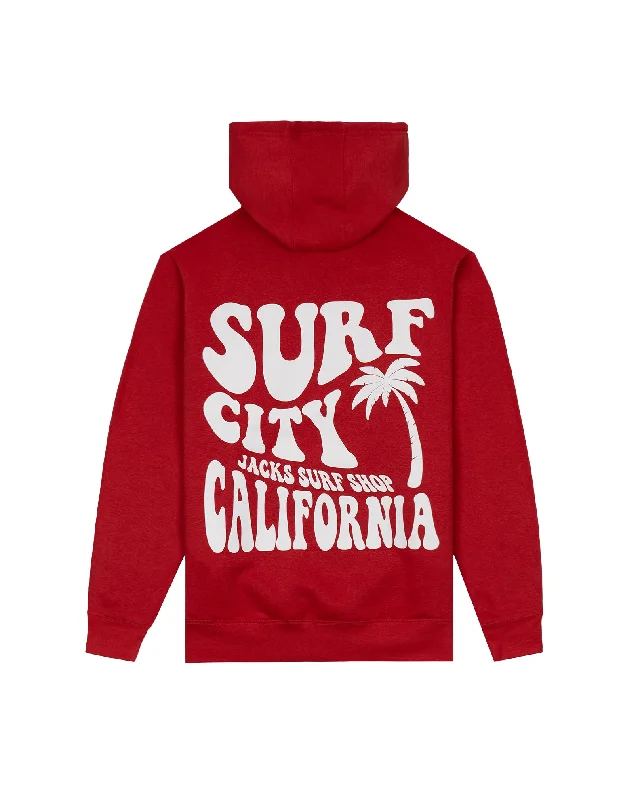 Women's Sway Surf City L/S Pullover Hoodie