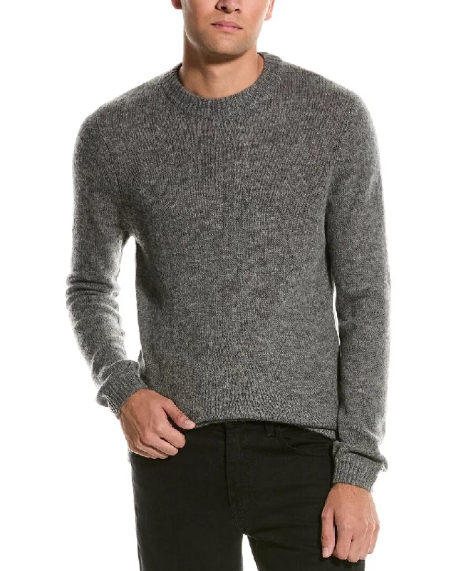 Autumn Cashmere Wool & Cashmere-Blend Crewneck Sweater