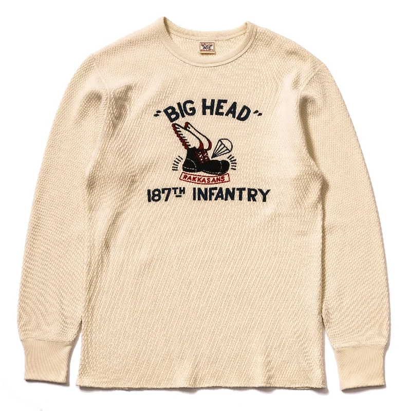 MILITARY PRINT THERMAL / BIG HEAD