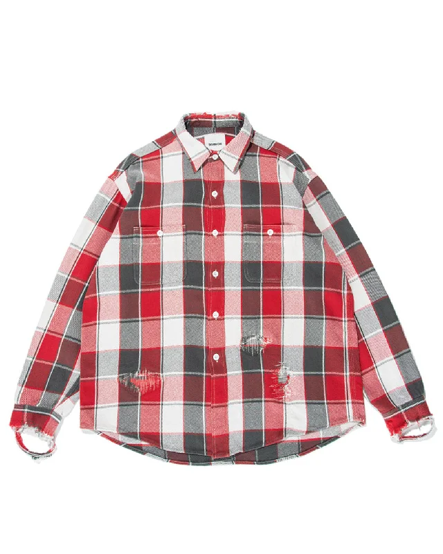 REPAIR AGEING FLANNEL SHIRTS