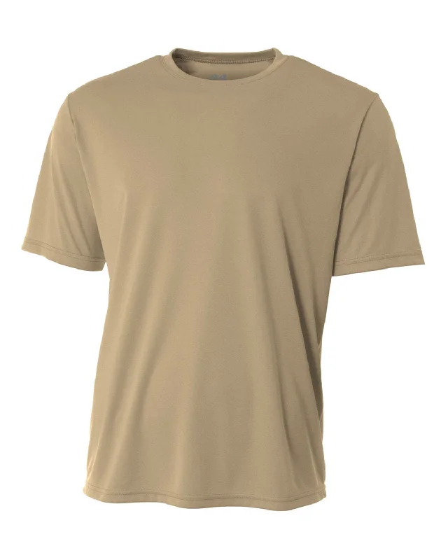 A4 Men's Cooling Performance T-Shirt | Sand