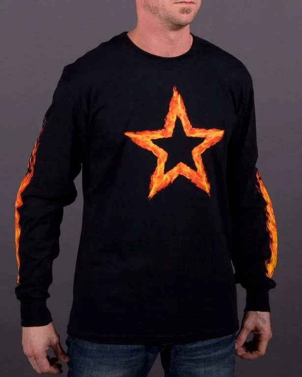 Fire Star Long Sleeve