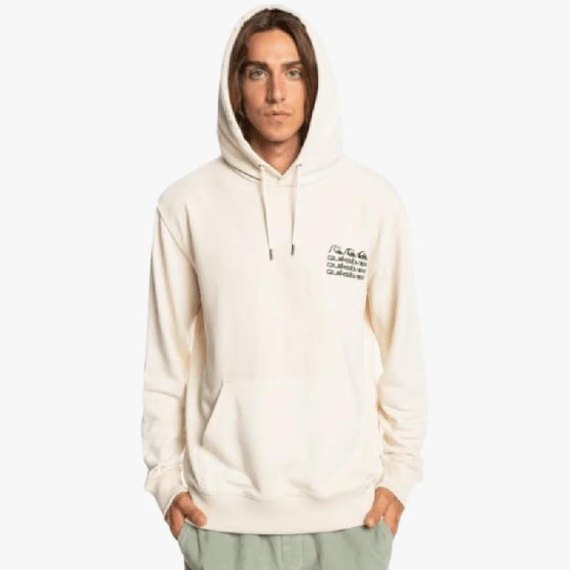 Quiksilver Mens Surf Legend Hoodie White