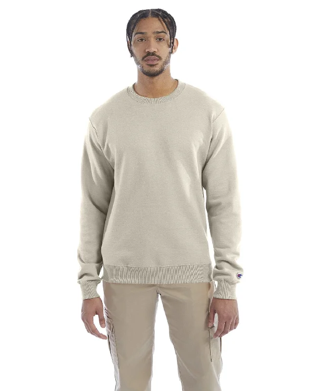 Champion EcoSmart Crewneck Sweatshirt | Sand