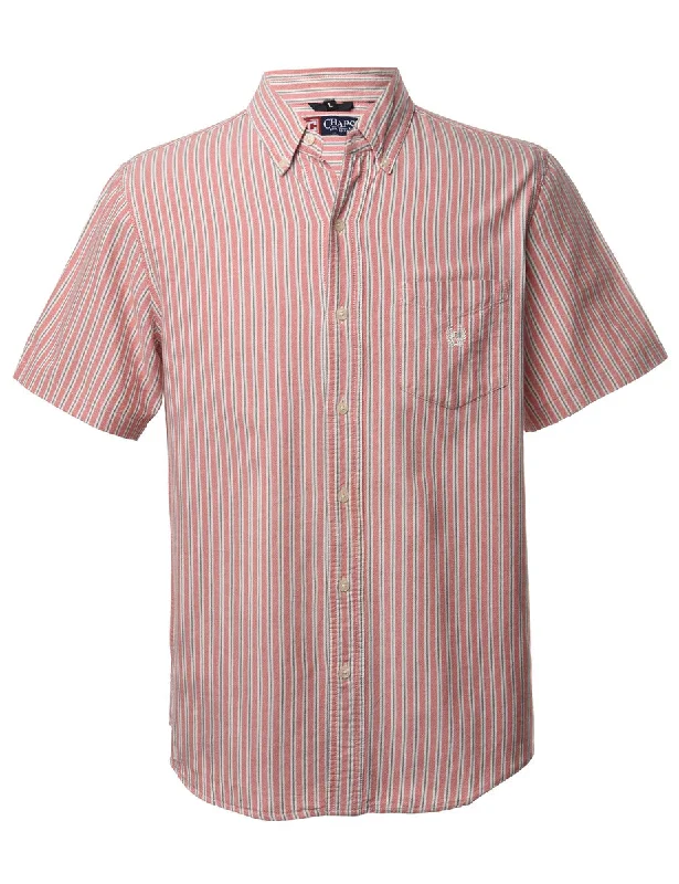 Reworked Chaps Ben Short Sleeve Shirt - L