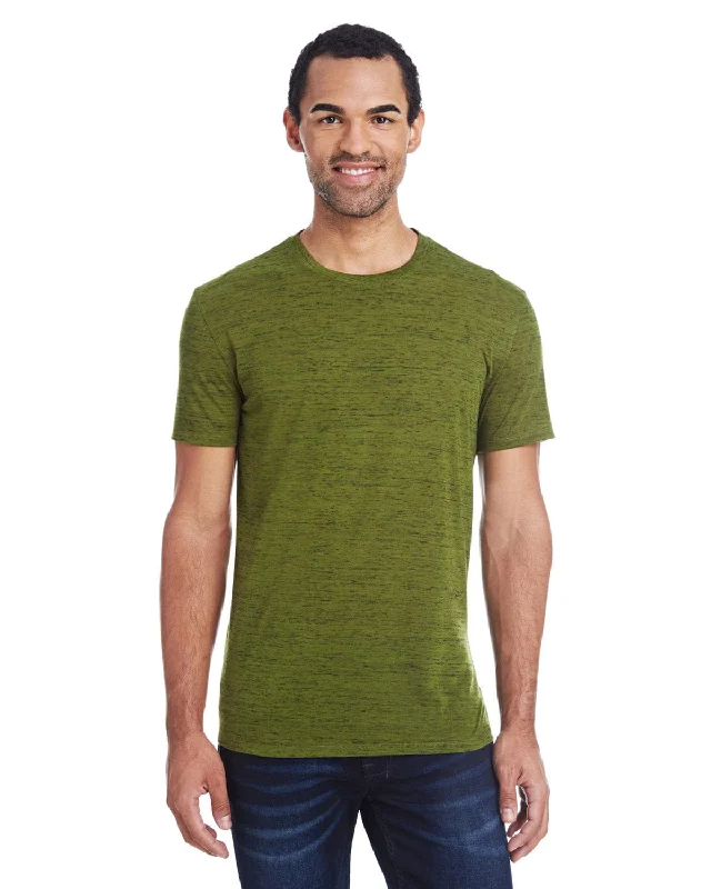 Threadfast Apparel Blizzard Jersey Short Sleeve Tee | Olive Blizzard