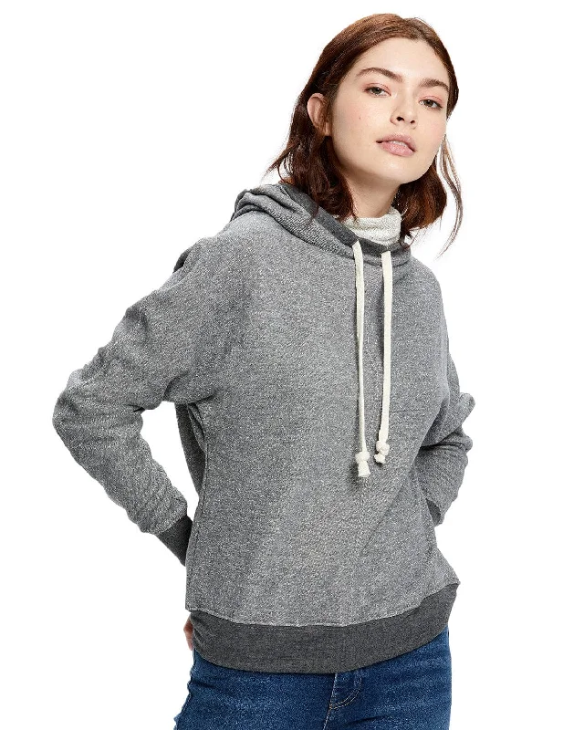 US Blanks Unisex French Terry Snorkel Pullover Sweatshirt | Tri Grey