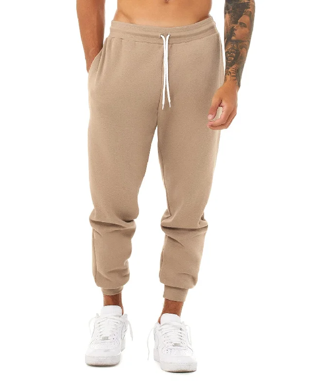 Bella+Canvas Unisex Jogger Sweatpant | Tan