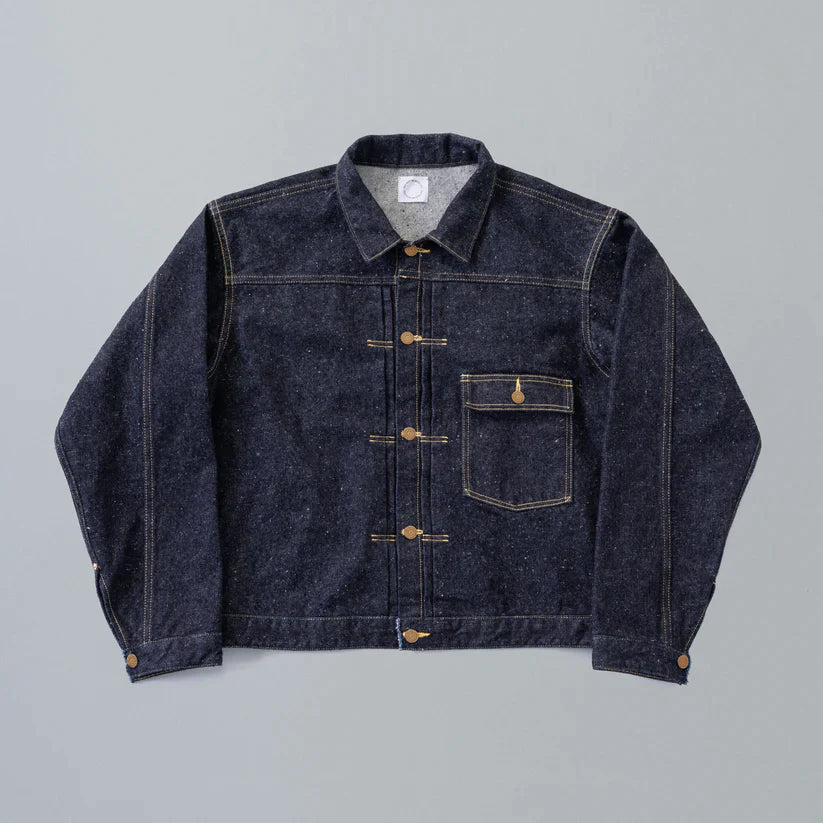 #003 CH DENIM JACKET ONE-WASHED