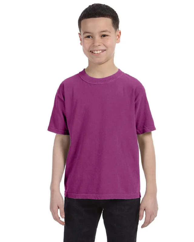 Comfort Colors Youth Garment-Dyed T-Shirt | Boysenberry