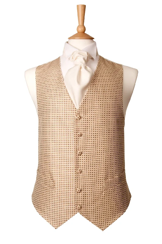 Coffee Check Huxley Waistcoat - Ex Hire