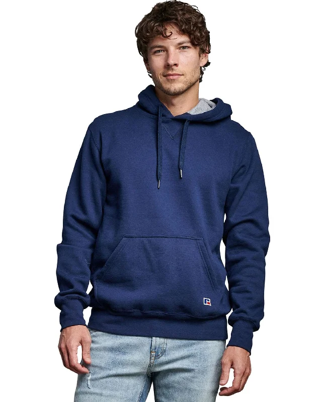 Russell Athletic Unisex Cotton Classic Hooded Sweatshirt | Navy