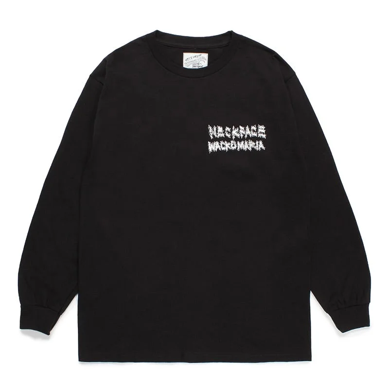 NECK FACE / CREW NECK LONG SLEEVE T-SHIRT (TYPE-4)