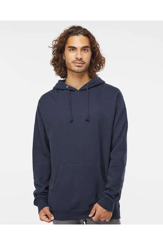Exclusive Weekend Offers Inside Independent Trading Co. Mens Hooded Sweatshirt Hoodie w/ Pouch Pocket - Slate Blue Exclusive Weekend Offers Inside Independent Trading Co. Mens Hooded Sweatshirt Hoodie w/ Pouch Pocket - Slate Blue