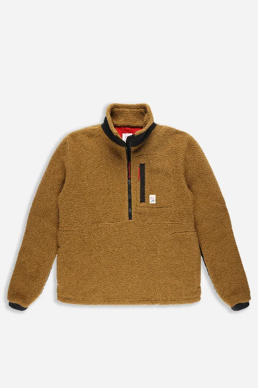 Mountain Fleece Pullover M Dark Khaki/Black