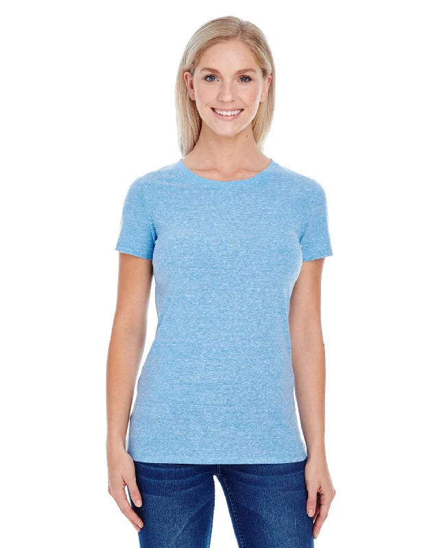 Threadfast Apparel Ladies Triblend Short Sleeve Tee | Royal Triblend