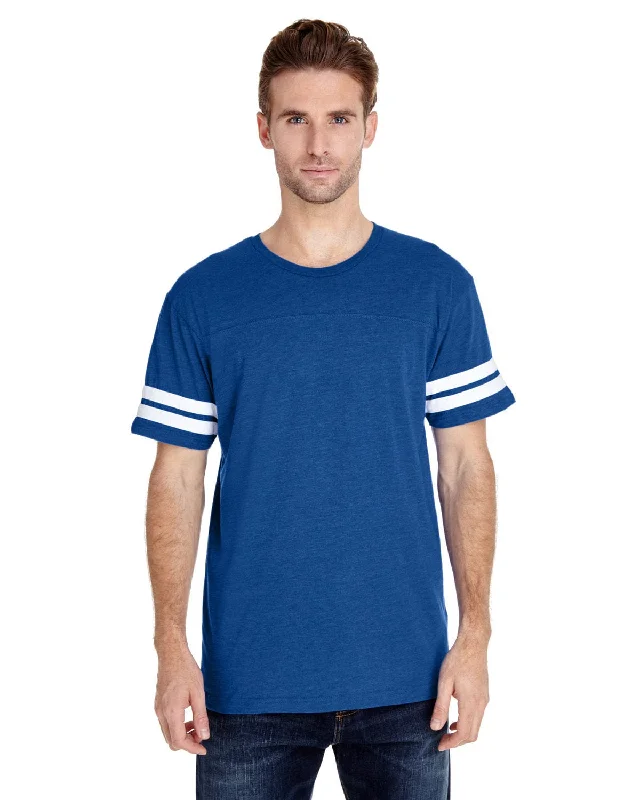 LAT Mens Football T-Shirt | Vn Royal/ Bd Wht