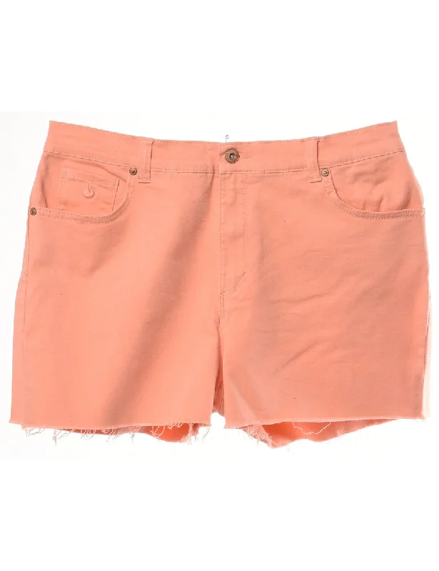 Reworked Mini Molly Frayed Denim Shorts - W34