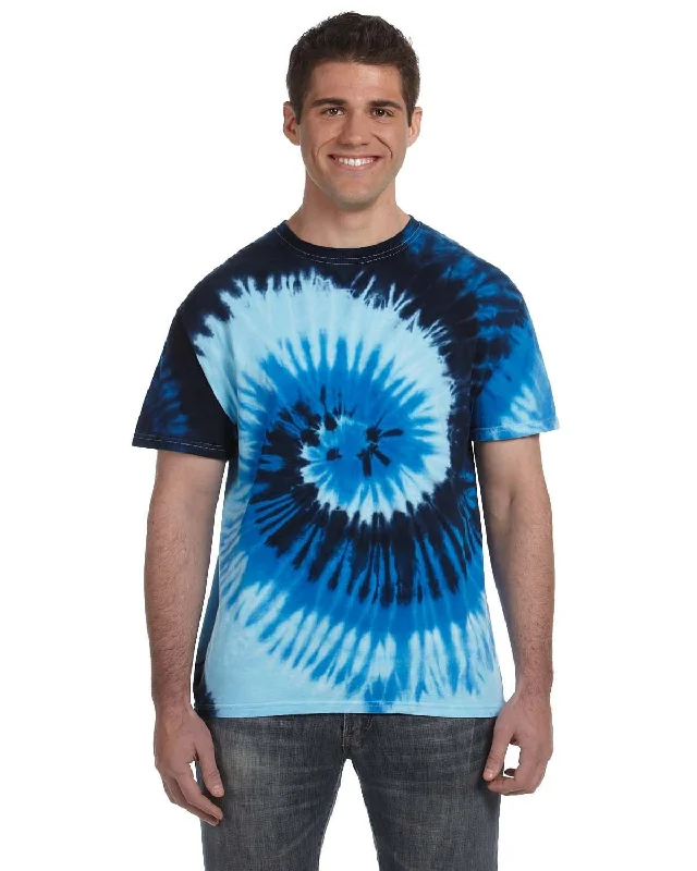 Tie-Dye Youth 100% Cotton Tie-Dyed T-Shirt | Blue Ocean