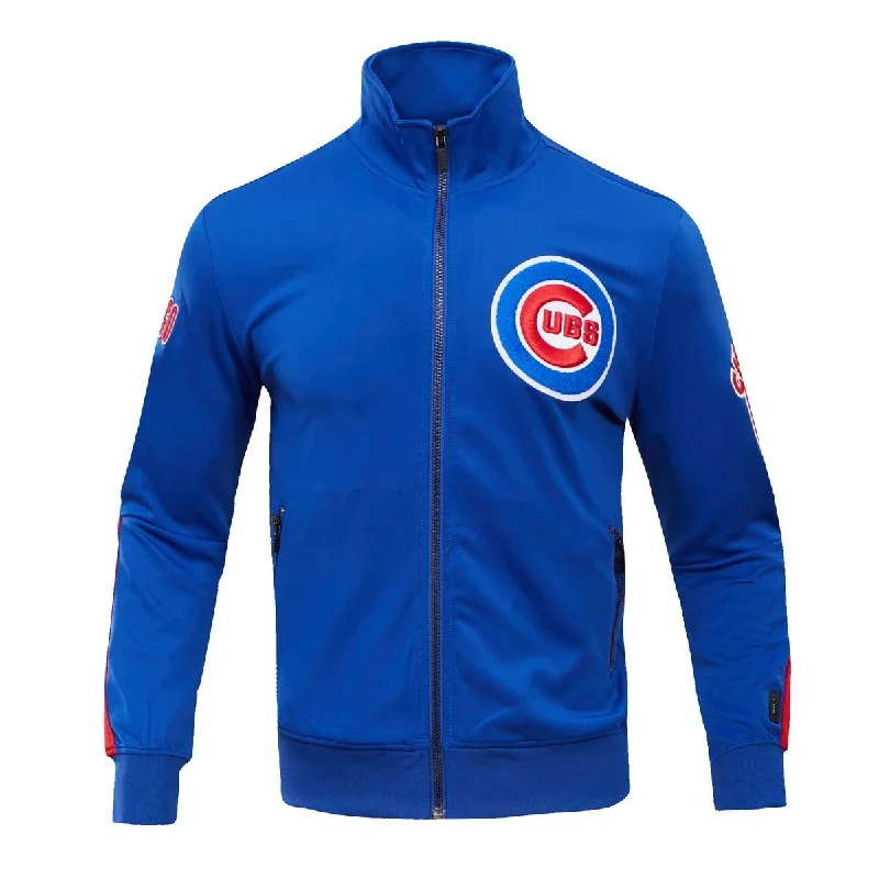 MLB CHICAGO CUBS CLASSIC MEN'S TRACK JACKET (ROYAL BLUE)