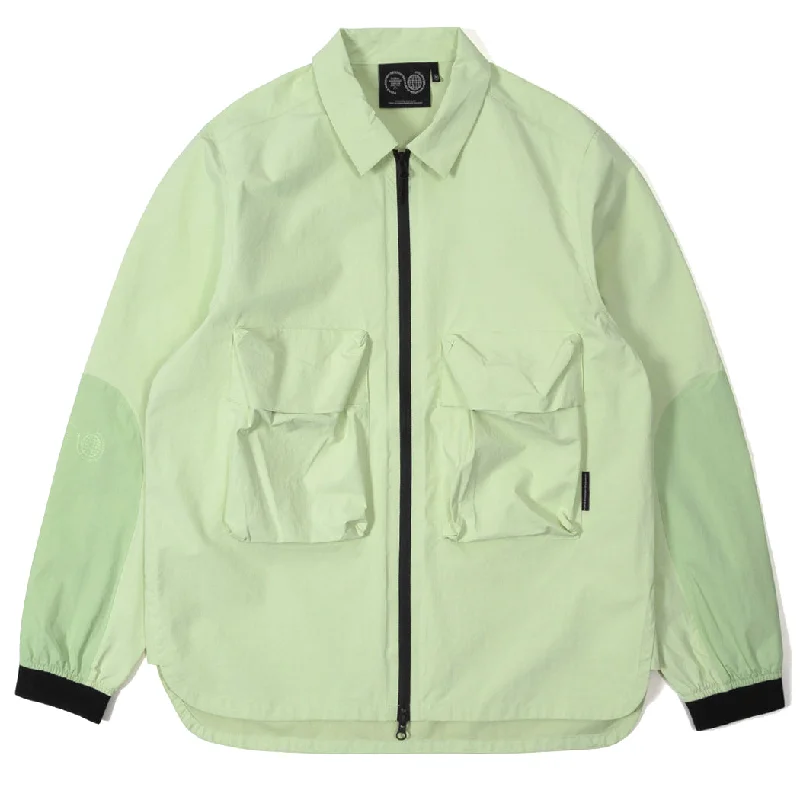 Purple Mountain Observatory Climate Lightweight Jacket Lime Cream