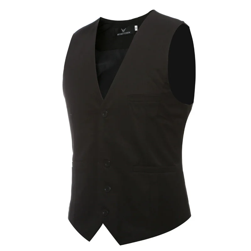 Plush Mens Waiter Waistcoat