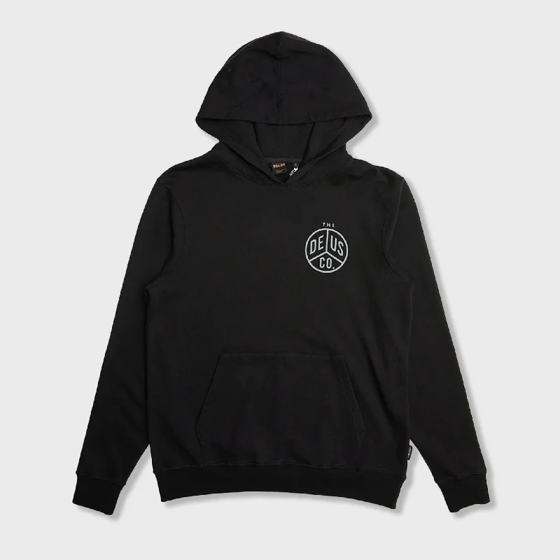 Deus Mens Dice Pullover Hoodie - Anthracite