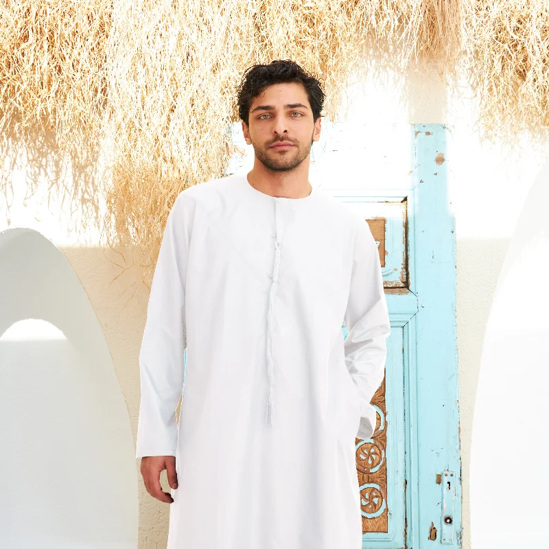 White Emirati Kandora-Men