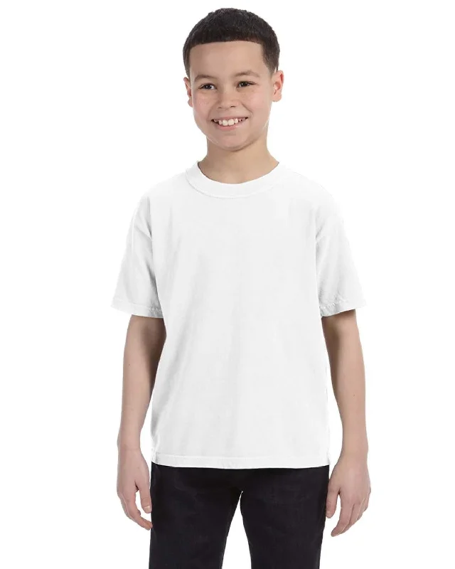 Comfort Colors Youth Garment-Dyed T-Shirt | White