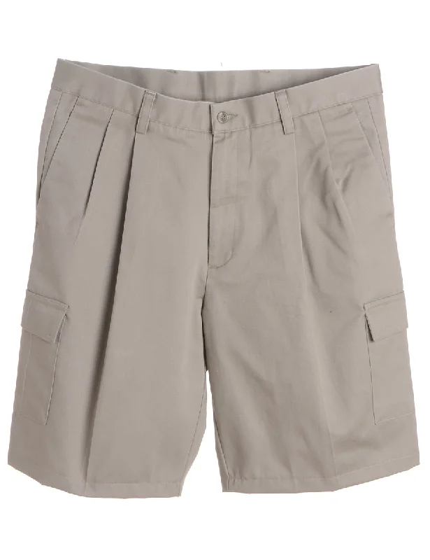 Reworked Workwear Shorts With Side Pocket - W34