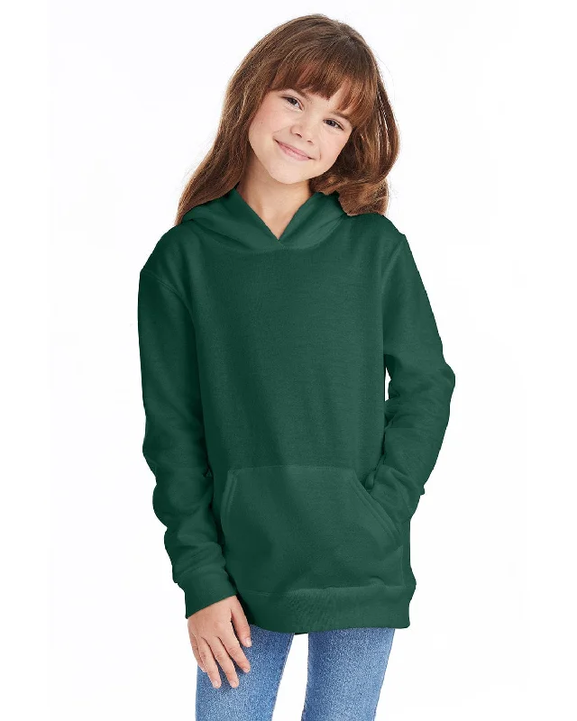 Hanes Youth Hooded Sweatshirt | Deep Forest