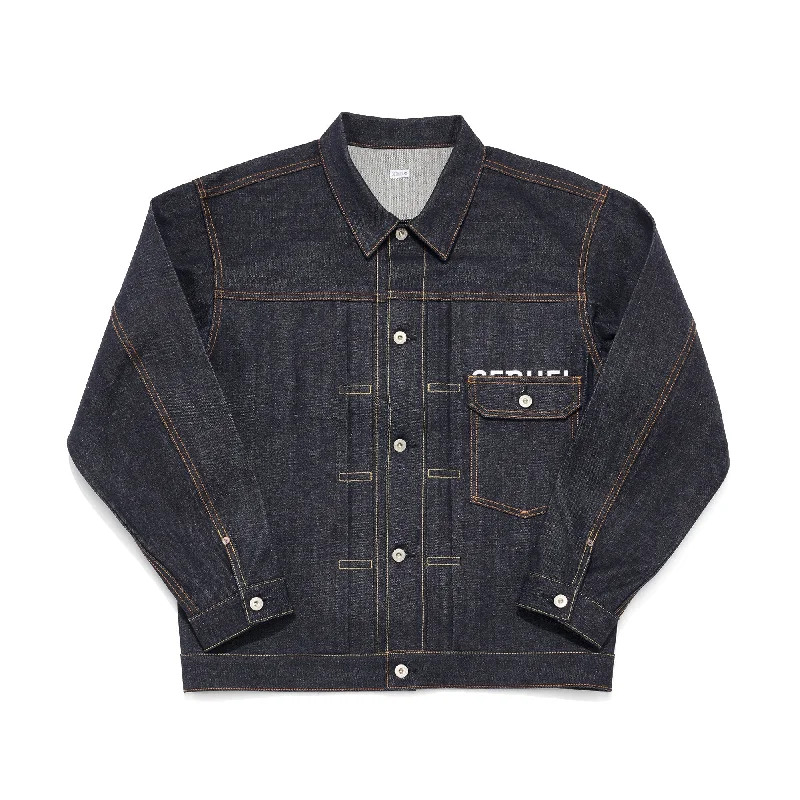 "FRAGMENT × SEQUEL" RIGID DENIM JACKET