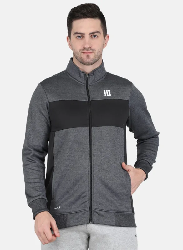 Weekend Deals That Wow Men Black Printed Sweatshirt
