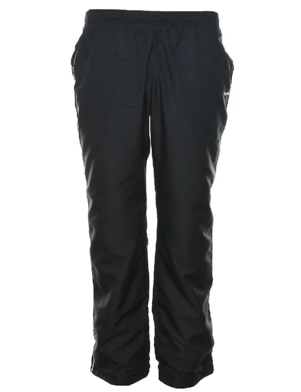 Reebok Black Track Pants - W28 L30