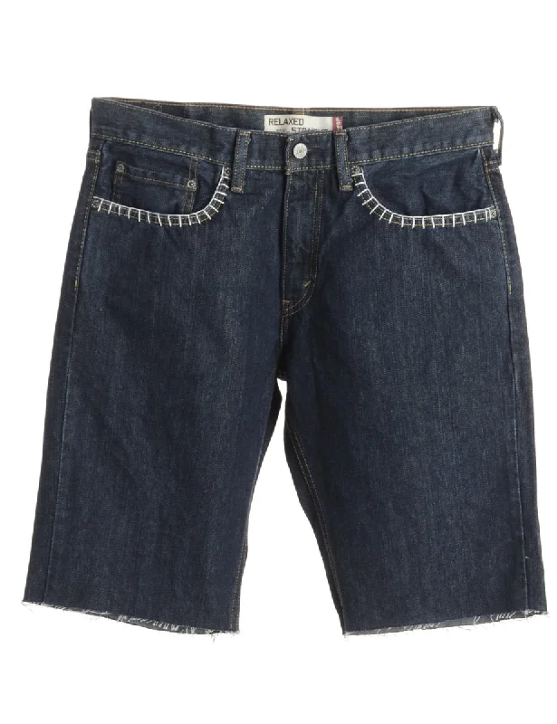 Reworked Levi's Shorts Denim Repair - W32