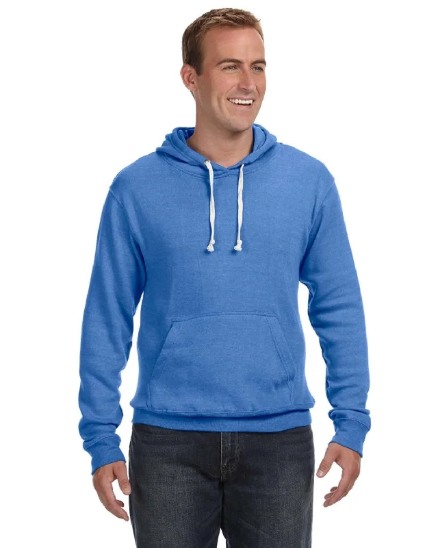 J America Unisex Triblend Pullover Hoodie | Royal Triblend