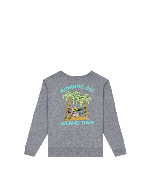 Kids (2-7) SpongeBob SquarePants x Jack's "Island Time" Crewneck