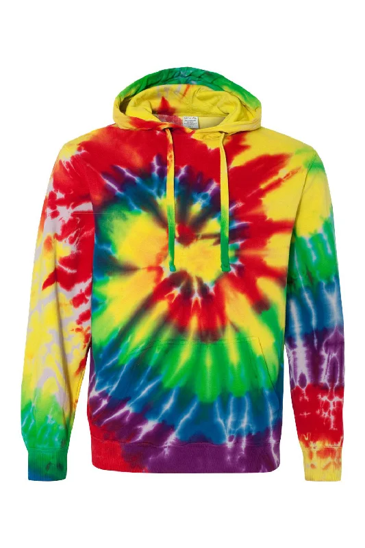 Crazy Savings Dyenomite Mens Spiral Tie Dyed Hooded Sweatshirt Hoodie w/ Pouch Pocket - Michelangelo Spiral - Closeout Crazy Savings Dyenomite Mens Spiral Tie Dyed Hooded Sweatshirt Hoodie w/ Pouch Pocket - Michelangelo Spiral - Closeout