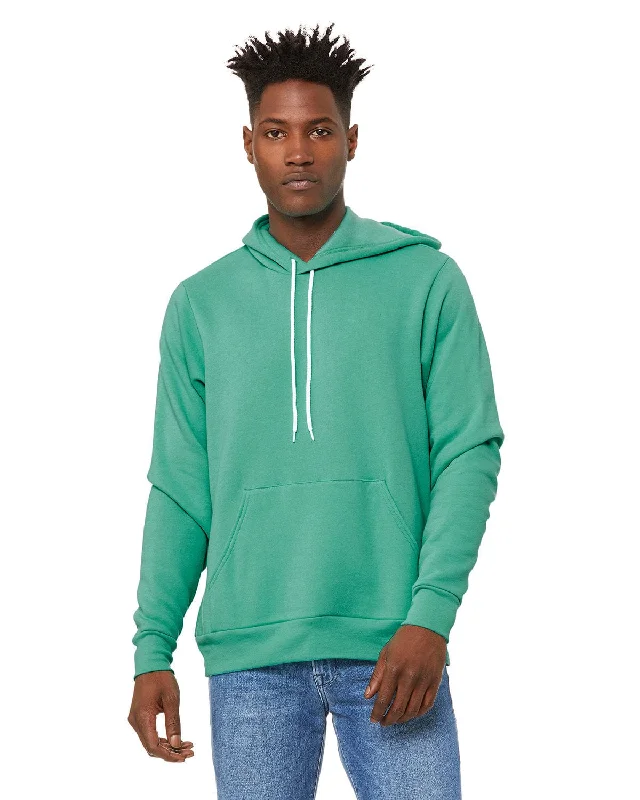 Bella+Canvas Unisex Sponge Fleece Pullover Hoodie | Teal