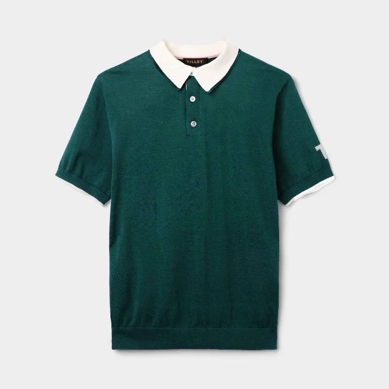 Dry Cotton Polo Sweater