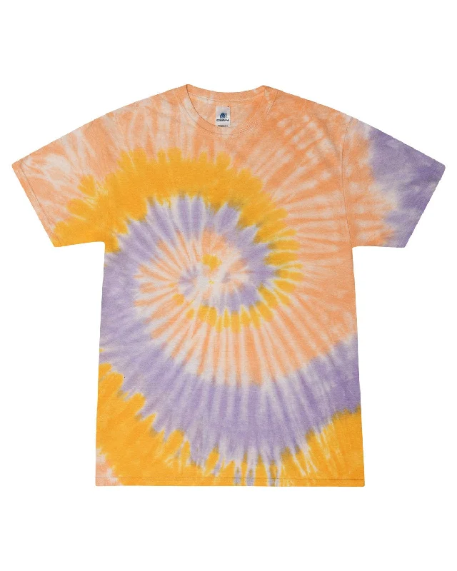 Tie-Dye 100% Cotton Tie-Dyed T-Shirt | Sunflower