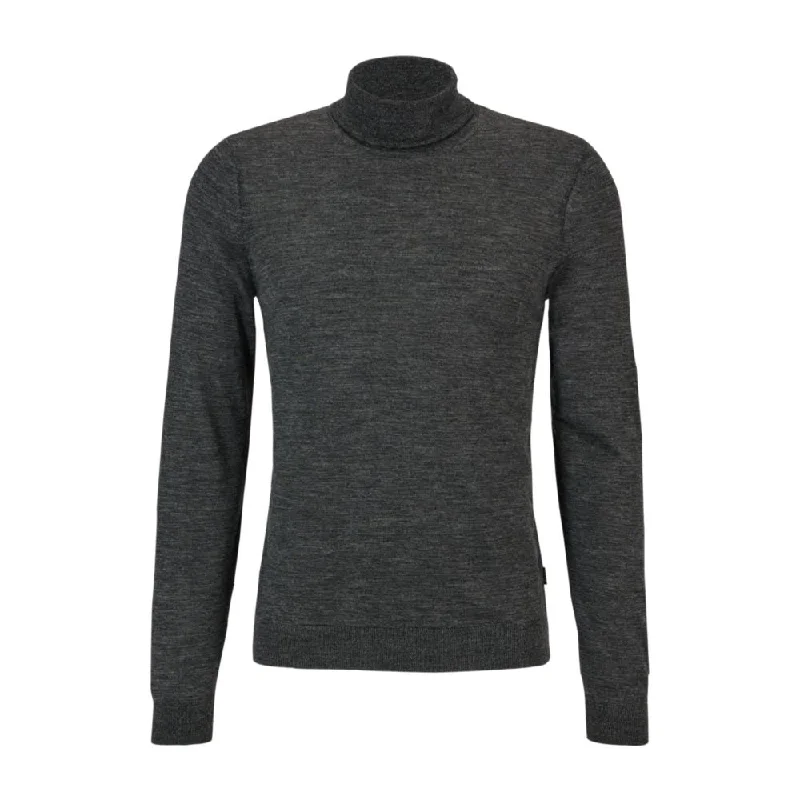 Slim-fit rollneck sweater in wool