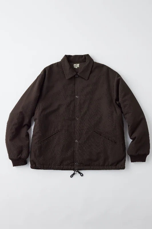 WOOL GABARDINE PADDING COACH JACKET 15367