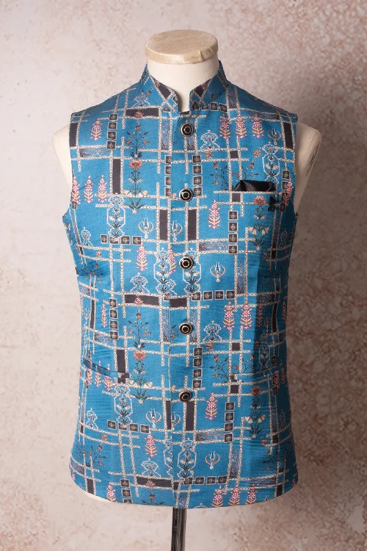 Printed waistcoat N9_2006