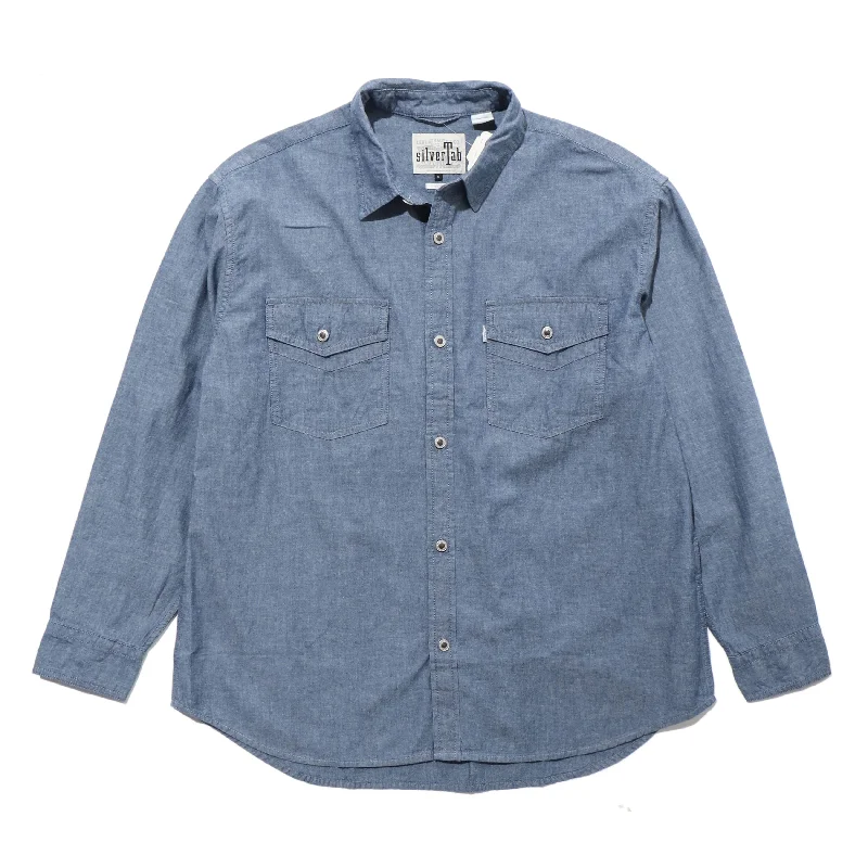 SILVERTAB 2POCKET OVERSIZE SHIRT