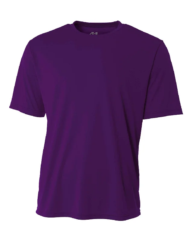 A4 Men's Cooling Performance T-Shirt | Purple