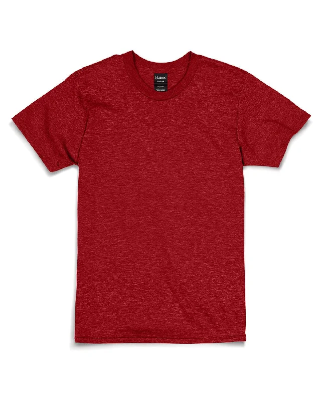 Hanes Combed Cotton T-Shirt | Red Pepper Hthr